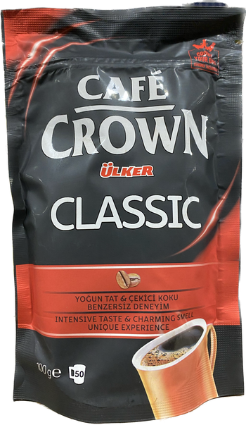 ULKER CAFE CROWN CLASSIC (100 GR) - Papaya Express